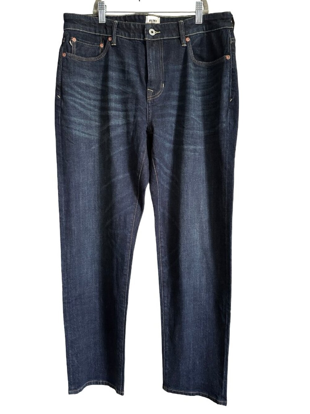 Flint & Tinder Selvedge Denim Jeans Mens 32x30 Straight Dark Wash Huckberry